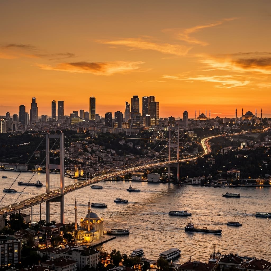 Istanbul skyline